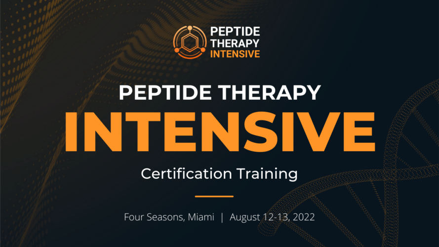 Peptide Therapy Intensive Certification Training