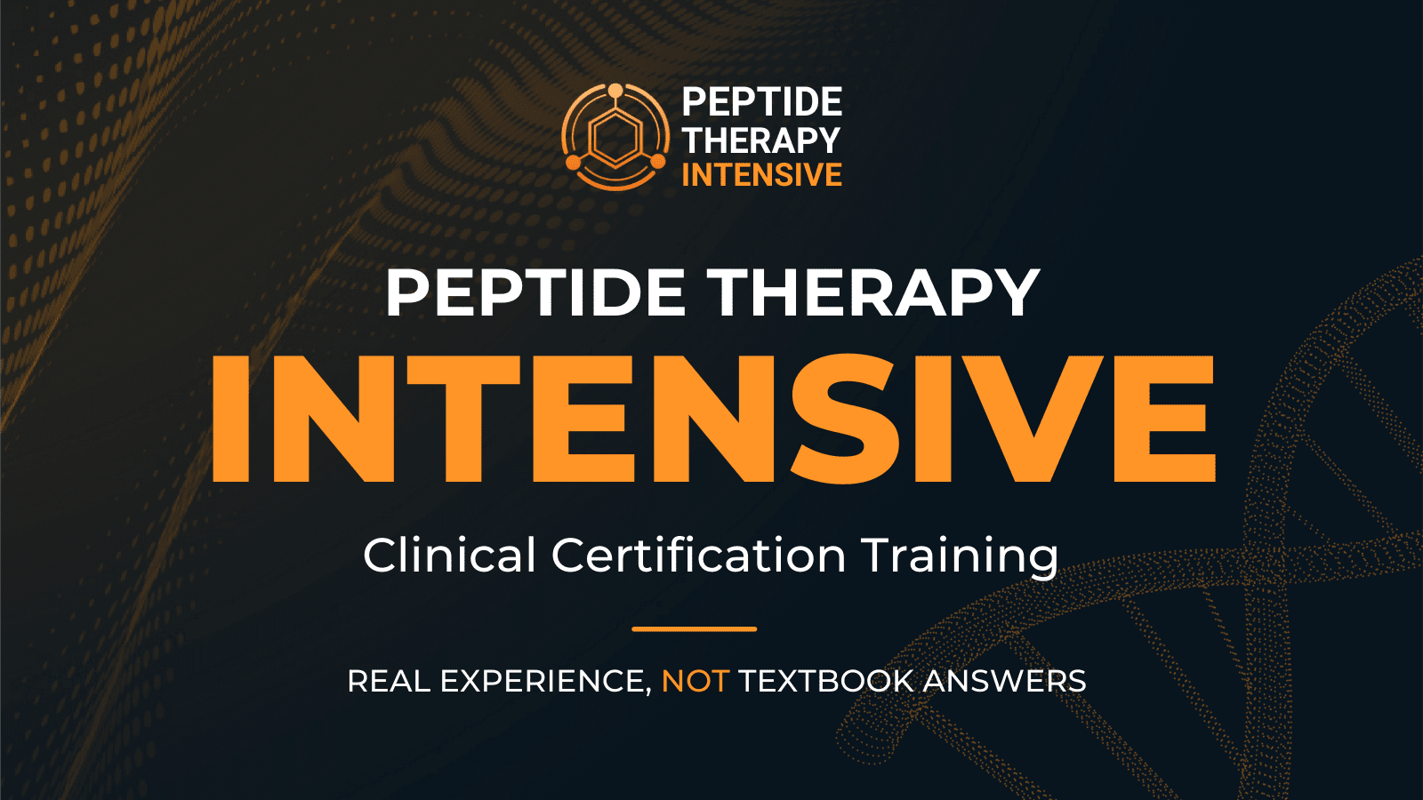 Peptide Therapy Intensive Certification